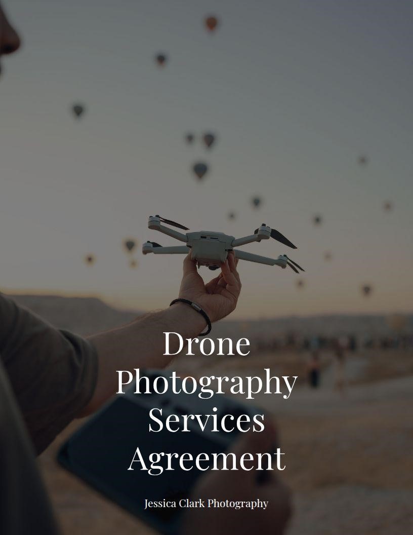Drone Photography Contract cover page