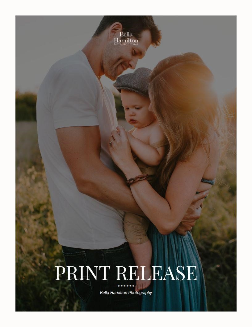 Print Release cover page